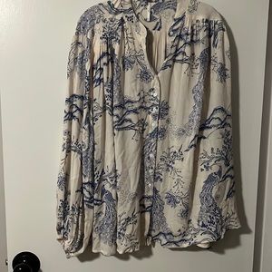 Oversized free people top